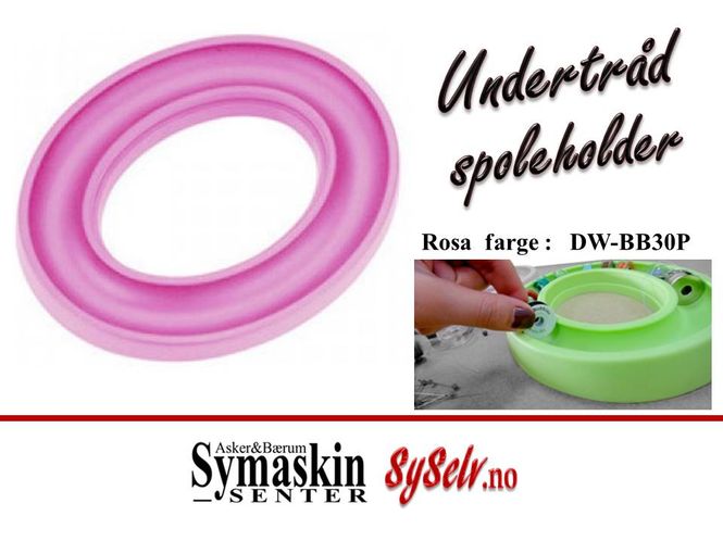 Hovedbilde Undertråd Spoleholder Rosa
