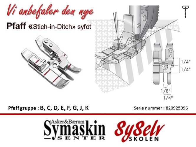 Hovedbilde Pfaff Stich-in-Ditch