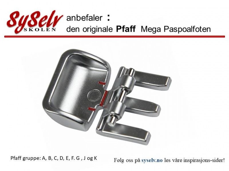 Pfaff Mega Passpoalfot