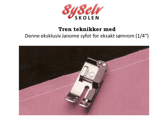 Hovedbilde 1/4 inch fot - O - (TL/B)