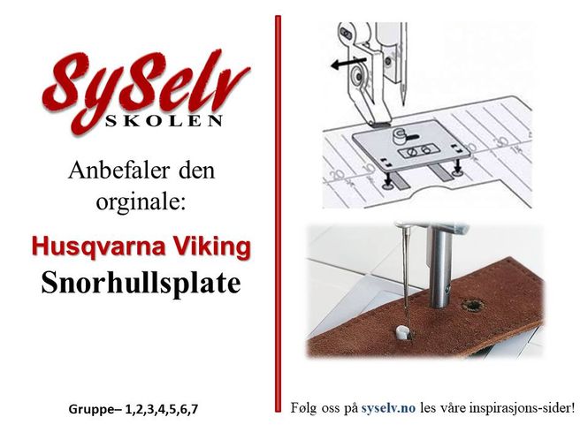 Hovedbilde Husqvarna Snorhullsplate