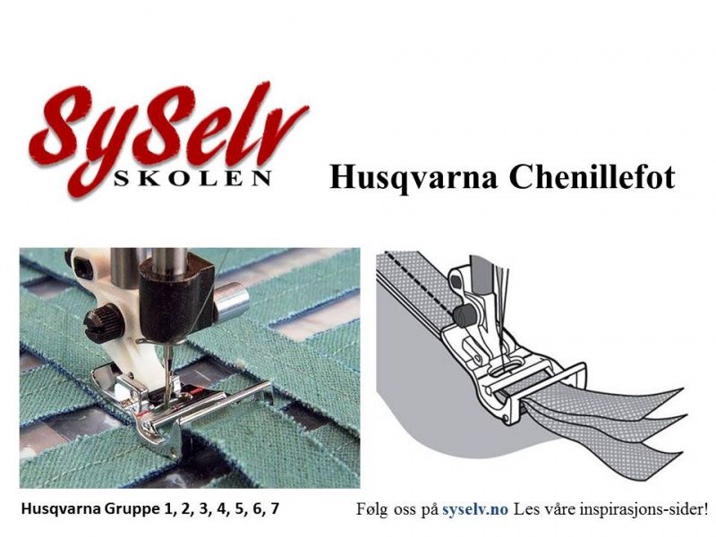 Husqvarna Chennillefot