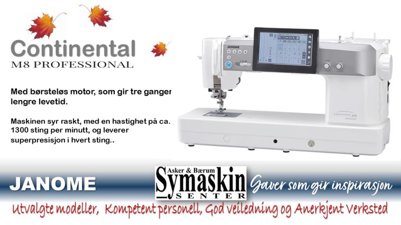 Janome Continental M8 