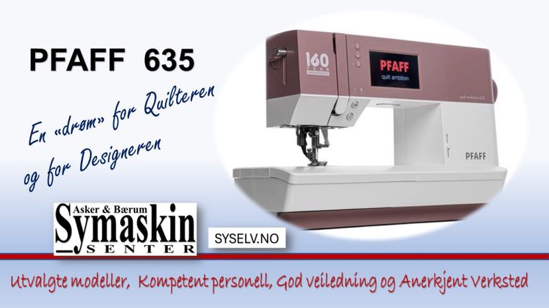 Pfaff Quilt Ambition 635 
