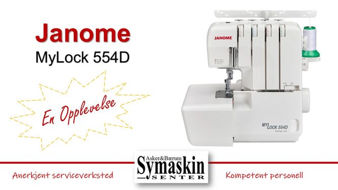 Hovedbilde  Janome MyLock 554d  Sailing ...