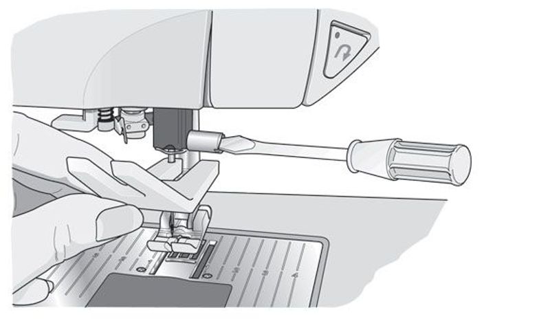 Husqvarna viking løftekam/mulitiverktøy 