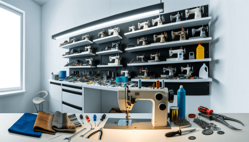 Trenger symaskinen din en service?